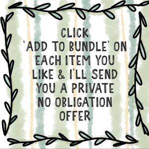 ADD to BUNDLE for private offer!